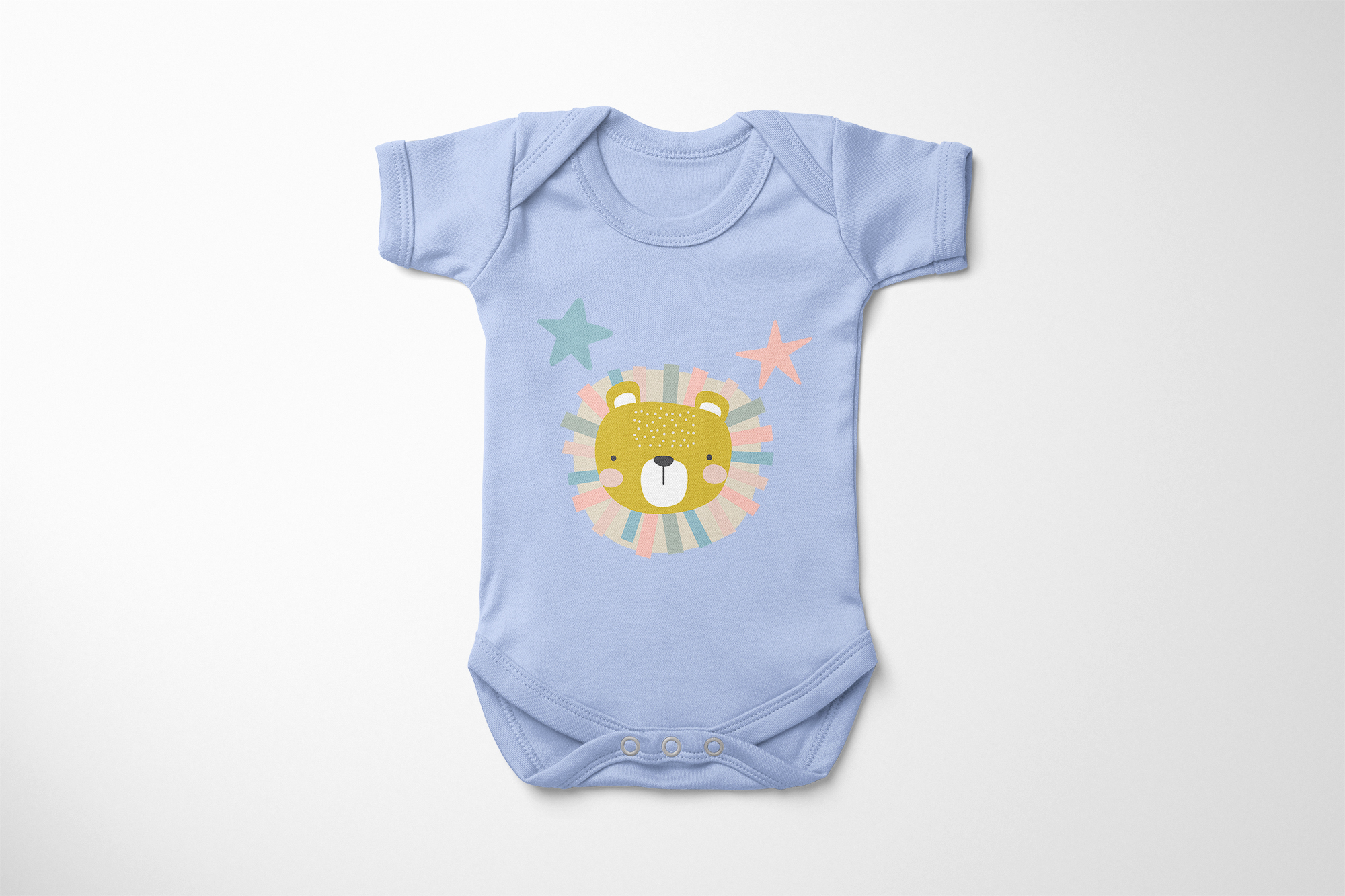 Custom DTG Printed Onesie